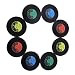 Produktbild INTVN 8er Set Retro Vinyl LP Schallplatten Stil Untersetzer Tasse Matte Rutschfeste Isolierte Kaffee Getränke Matte