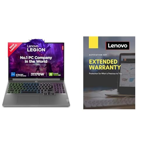 Image of Lenovo Legion 5 Intel Core i7-14650HX 16 inch (40.64cm) WQXGA IPS 350Nits 165Hz Gaming Laptop (16GB /1TB SSD /Win 11 /Offi 2 Year Extended Warranty with Onsite Service(5WS0K75724)