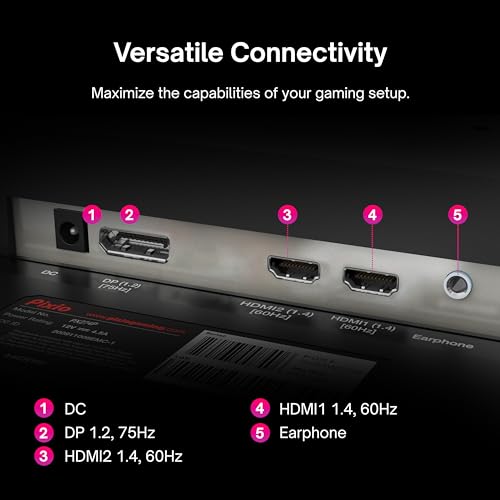 Pixio PX274 Prime 27 inch 75Hz IPS WQHD 2560 x 1440p Wide Screen Display Adaptive Sync Productivity Gaming Hybrid Monitor - Image 5