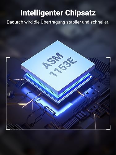 USB-SATA-Adapter Ugreen für 2,5 Zoll SSD und HDD mit USB 3.0