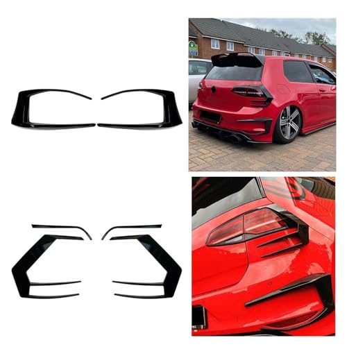 Moldura de ventilación lateral y parachoques trasero para VW Golf 7 GTD 2013-2015 2