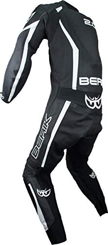 Amazon | BERIK Racing suits LS1-10417-BK ○BLACK/WHITE ベリック 