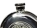 Irish Whiskey Flask Stainless Steel Flask 5 Fl. Oz. Book of Kells Design Irish Flasks Made Co, Westmeath Ireland