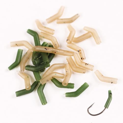 Alineadores para anzuelos de pesca, 50 piezas multicolor miniatura 5