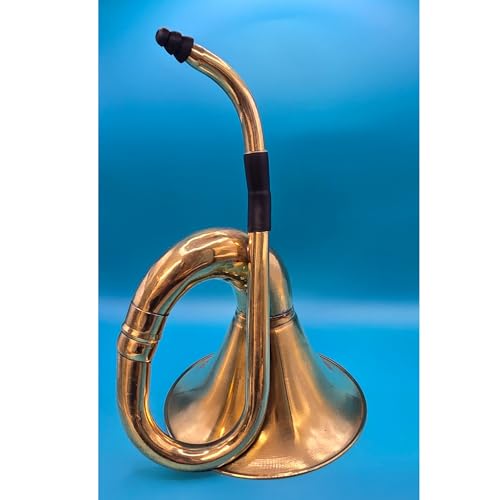Uncle Russ's Original Ear Trumpet Horn - Large Brass