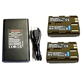 WELLSKY BP-511 BP-512 BP-511A BP-514 互換バッテリー 2点 + CG-580 CB-5L デュアル USB Type C 急速 互換充電器 バッテリーチャージャー1点 [3点セット] 純正品と同じよう使用可能 残量表示可能 キヤノン 一眼レフ イオス EOS 5D 50D 10D 20D 20Da D30 30D 40D D60