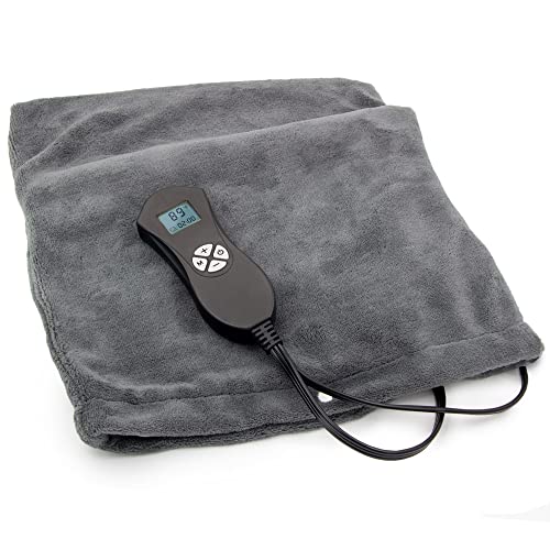 Image of DMI Digital Ultra Soft Heating Pad with Fully Customizable Heat Setting and Moist Heat Insert, Programmable Timer, FSA & HSA Eligible