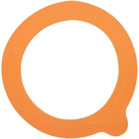 Le Parfait Leparfait 10Pk Jar Original Gaskets 70Mm For 125 And 200G Jars Cover