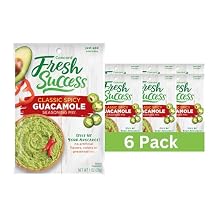 Concord Foods, Guacamole Mix, Classic Spicy, 1oz Packet Pack of 6
