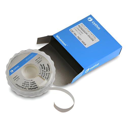 GE Bio-Sciences 2602-500A Acid-Alkali Specialized Test Paper Dispenser Reel, Potassium Iodide, 7 mm Width, 5 m Length