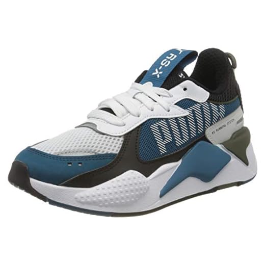 PUMA Unisex Rs-x Bold Sneaker, Puma vit Digi blå Puma svart - 46 EU