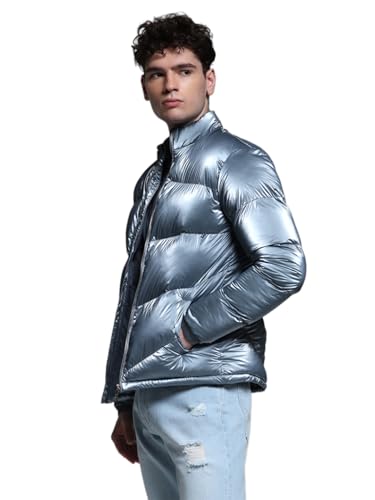 Image of JACK & JONES Men's Polyester Standard Length A-Line Coat