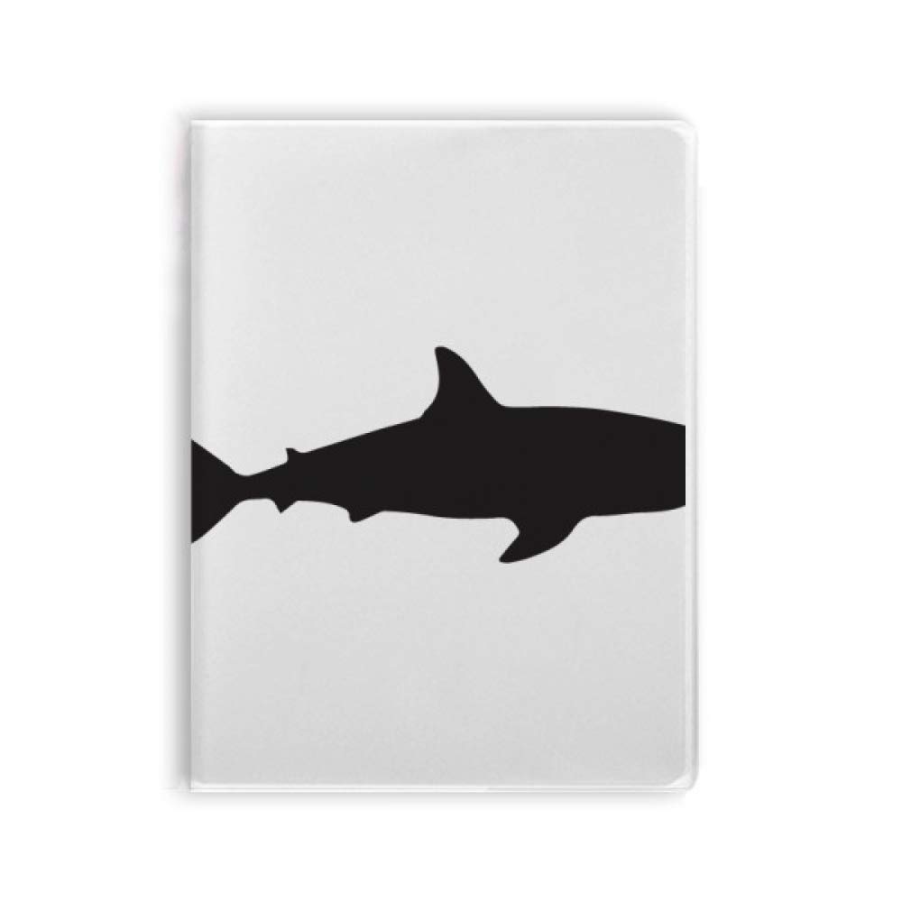 Carnet de notes requin ocean bleu avec couverture souple pour dessin et ecriture - 4