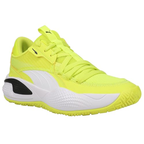 PUMA Kids Boys Court Rider I Basketball Sneakers Shoes - Yellow2