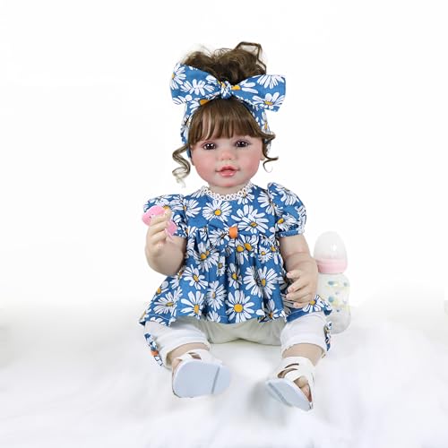 Muñeca Reborn Sweet Daisy Dreams 22 Pulgadas miniatura 5