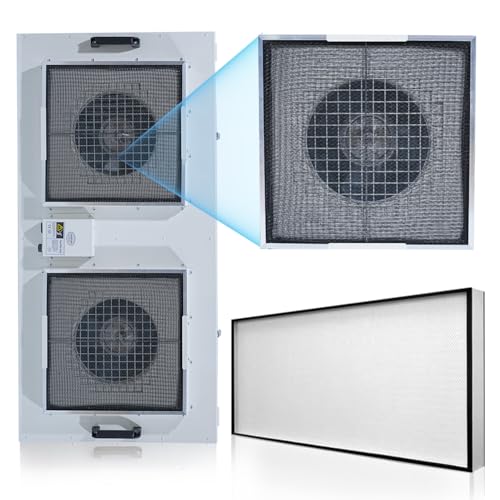 FAFAGLGL Dual H14 HEPA Flow Hood