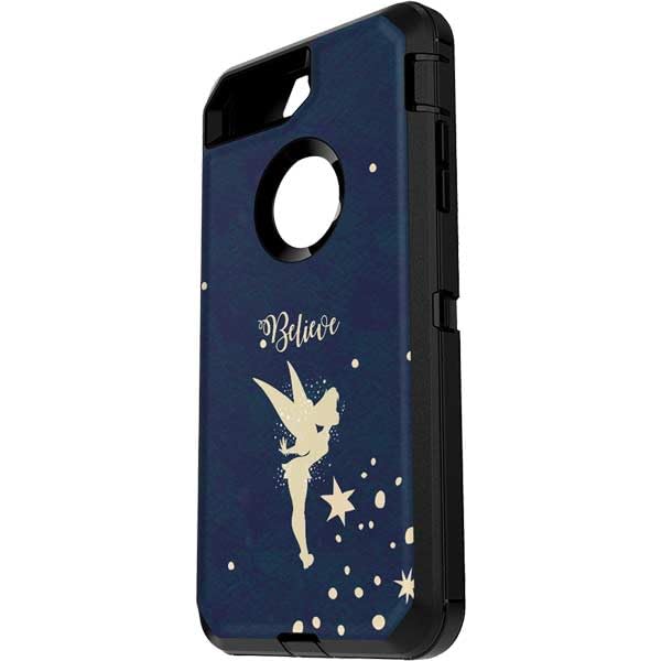 Skinit Decal Phone Skin Compatible with OtterBox Defender iPhone 7 Plus - Officially Licensed Disney Tinker Bell Believe Design