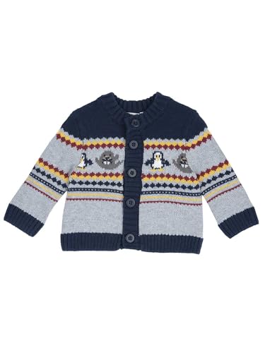 Cardigan Chicco en coton pour bébé gilet tricot multicolore
