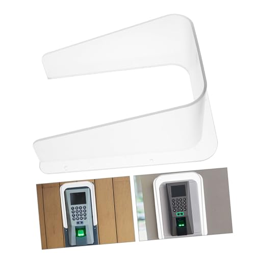 Protector de lluvia para timbre exterior impermeable y cubierta plástica de pared 8