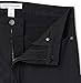Amazon Essentials Men's Relaxed-Fit 5-Pocket Stretch Twill Pant, Black, 30W x 30L