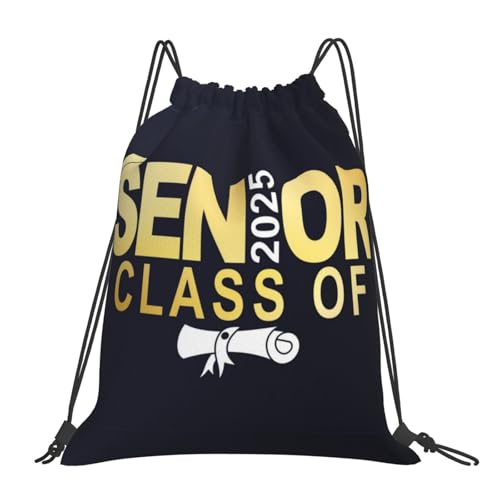 Class Of 2025 Graduation Gifts Drawstring Backpack Gym Bag Swimming Sports Backpack For Women Men