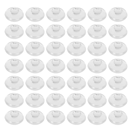 Almohadillas nasales de silicona transparentes con soporte cómodo para gafas redondas