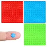 300 Pack Bump Dots for Visually Impaired Low Vision Blind Aids Blind People Tactile Aids Braille Bump Dot Sticker Silicone Braille Sticker Gadgets Impairment Sticky Bumps Raised Tactile Adhesive Dot