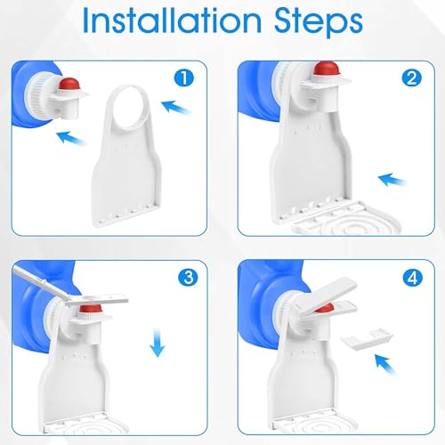 2-Pack-DelloidMaz-Laundry-Detergent-Dispenser-Cup-Holder-Drip-Catcher-Tray-Nozzle-Botton-Upgraded-Labor-Saving-Switch-No-More-Mess-or-Leaks