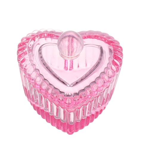 IWOWHERO Glass Crystal Nail Cup Set with Lid Nail Polish Remover Bowl Dappen Dish Cup Dish