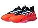 adidas Unisex Dame Certified 3 Basketball Sneaker, Solar Red/Black/White, 12 US Men