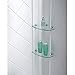 DreamLine 38 in. x 38 in. x 76 3/4 in. H Neo-Angle Shower Base and QWALL-4 Acrylic Corner Backwall Kit in White, DL-6045C-01