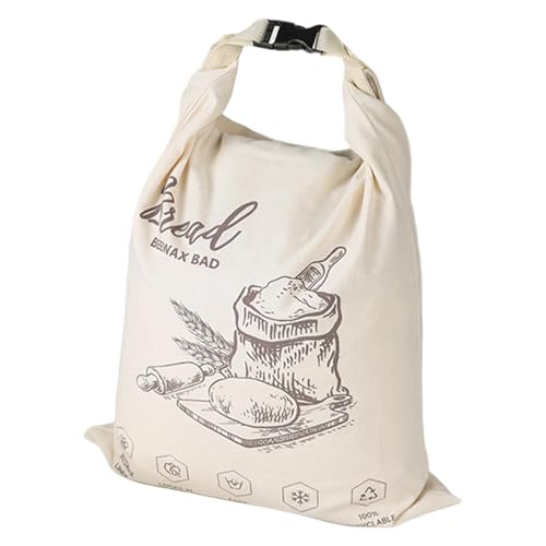 Niesel Bolsas para pan en d'– Paquete reutilizable grande con cremallera para hacer en casa, para pan reutilizable, para fresco hecho en casa cocina congelador, productos horneados, queso y