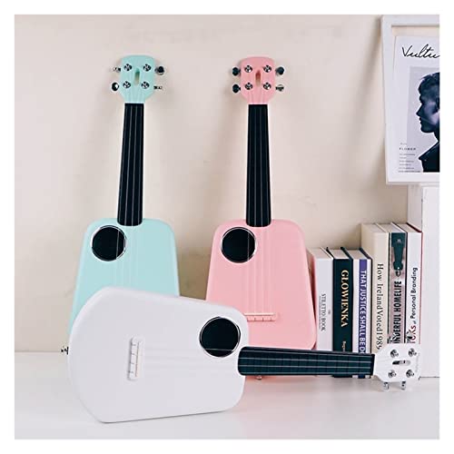 KERREY Ukulélé Soprano Populèle 2 LED Bluetooth 23 Pouces USB Smart UKULLEE App Contrôle du Concert Bluetooth Saxophone Ukulele Ukulele Musical Instrument Ukulélé Voyage (Color : White) - Les Beatles, Paul McCartney, John Lennon, RIngo Starr, George Harrison KERREY Ukulélé Soprano Populèle 2 LED Bluetooth 23 Pouces USB Smart UKULLEE App Contrôle du Concert Bluetooth Saxophone Ukulele Ukulele Musical Instrument Ukulélé Voyage (Color : White) – Image 4