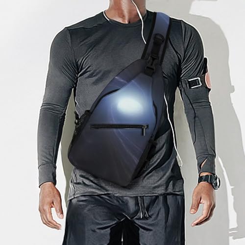 SpaceVortex bolso bandolera deportivo para senderismo y uso casual miniatura 7