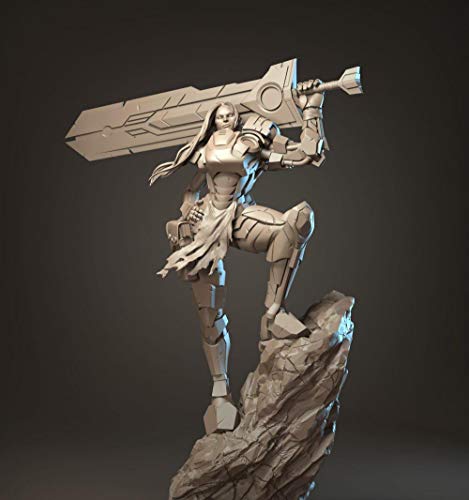 Figura modelo guerrero antiguo 1:24 sin armar miniatura 2