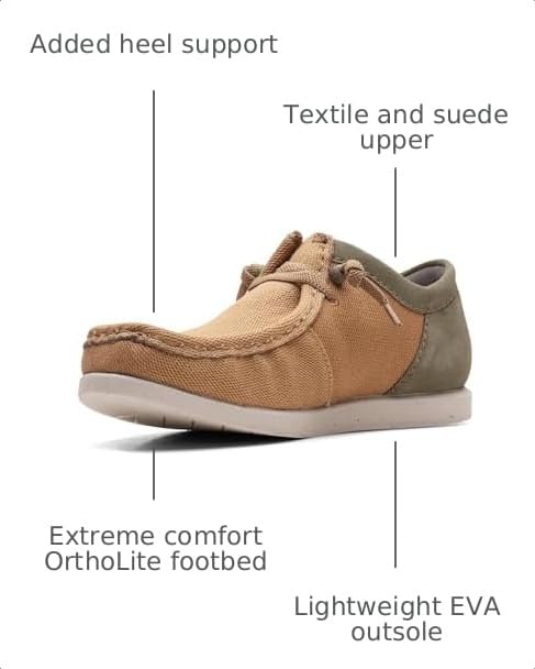 Clarks Collection Men's ShacreLite Moc Moccasin, Dark Sand, 7 M - image 3