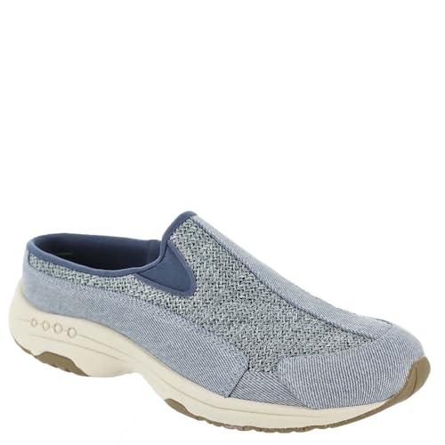 Easy Spirit Women's Traveltime702 Mule, Mid Blue 420, 10 N