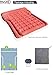 PAVONI SUV Heavy-Duty Backseat Car Inflatable Travel Mattress for Camping/Perfect for SUV/RV/Minivan (Pink)