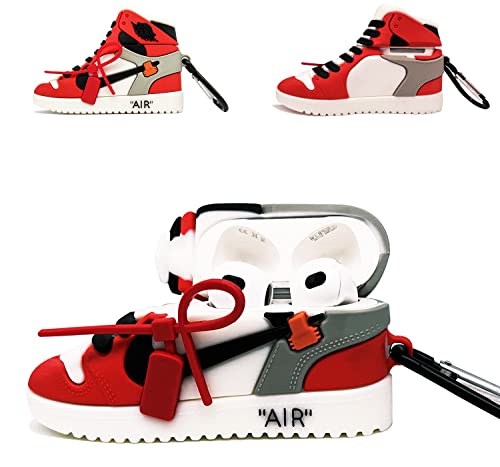 3D Airpods 3 Schutzhülle, Zierhülle für Airpods Box, Kompatibel mit Apple Airpods 3, Silikon Hülle Airpods(Schuh) Cover