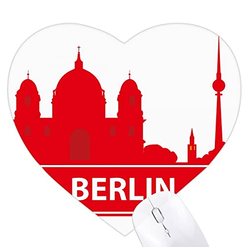 Tapis de souris coeur Berlin cadeau souvenir Allemagne