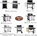 Heimlyn 7638 Gusseisen Grillrost & Grillplatte Set 44,5 x 30cm für Weber Spirit 300 Serie Spirit E-310/E-320/E-330/S-310 und GS4 Spirit II Modelle (nur mit vorderen Bedienknöpfen), Spirit 700, 2 Stück