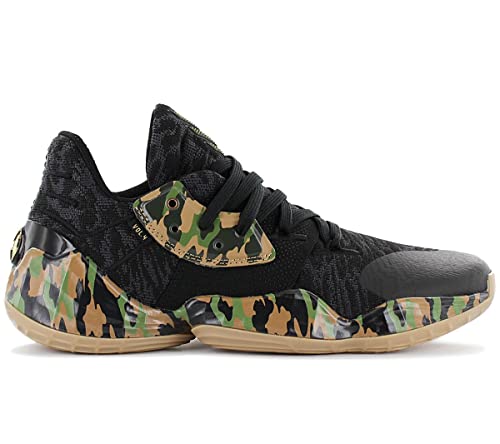 Zapatilla Adidas Harden Vol. 4 en negro talla 41 1/3, el calzado ideal para tus partidos intensos