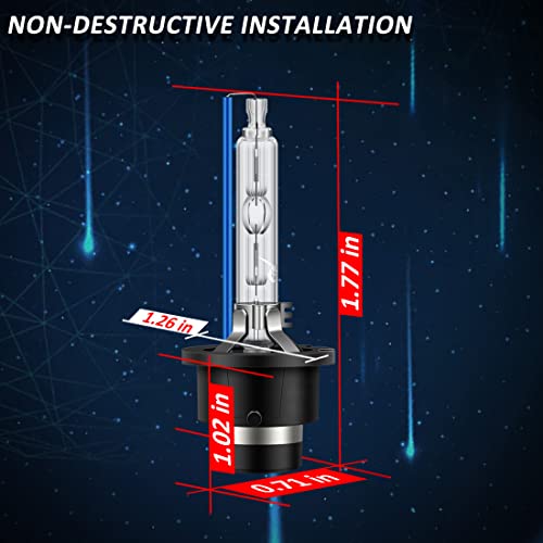 D4S Xenon TECTICO Brenner 35W 8000K für bessere Sicht