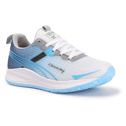 Image of CLYMB Men's Wagan Summer White Sport Running Shoes Perfect for Breatheble Ultra Lite Eva Sole