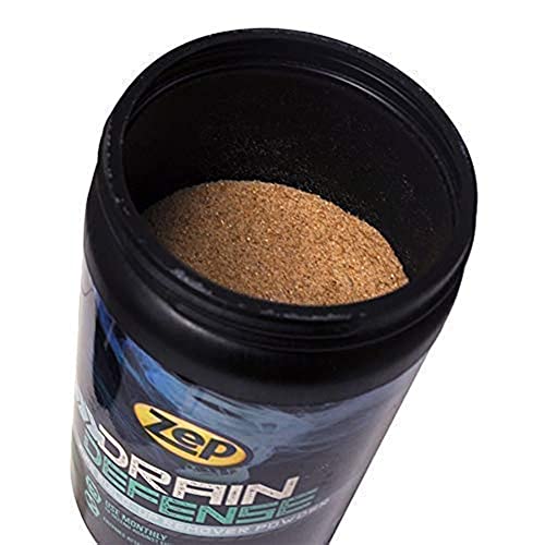 Zep Drain Defense Enzymatic Drain Cleaner Powder 18 Ounces (Case Of 2) Zdc16 - Safe For Pipes And Septic Systems #TOP2