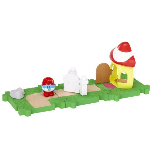Pack Starter Micro Figure Les Schtroumpfs 2 avec la Maison de Papa Schtroumpf