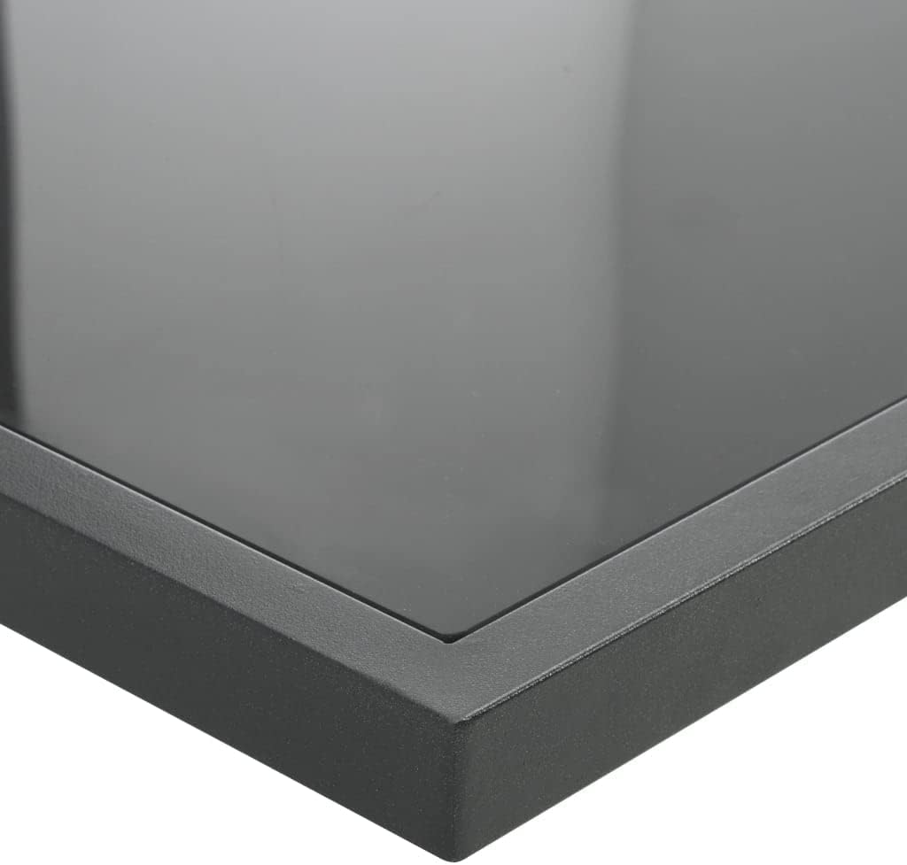 9 Piece Patio Dining Set with Cushions,Party Furniture,Afternoon Tea Suit,Backyard Decor,Backyard Furniture,Perfect for Patio, Garden, Porch,Family Room,Sitting Area, Poly Rattan Black