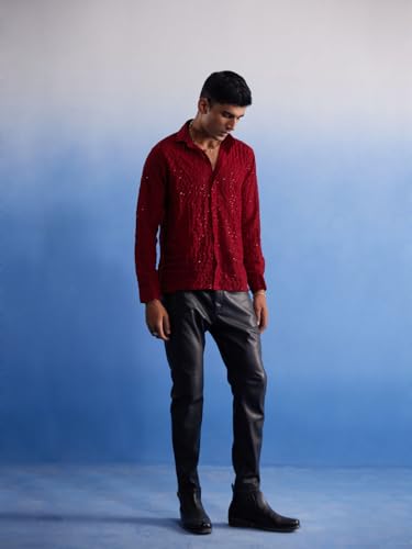 Image of VASTRAMAY Men's Shirt | Festive Ethnic Outfit For Rakhi
