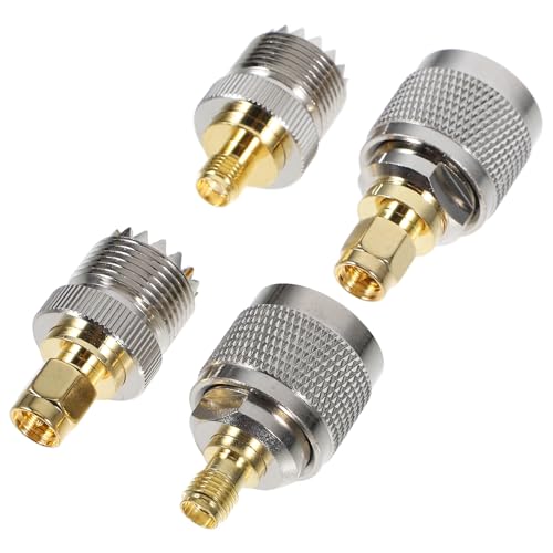 Adaptador SMA UHF macho con alta conductividad para transmisión de señal estable