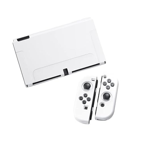 Ryo楽々生活館 Switch 有機EL 対応 保護 ケース Joy-Con カバー 分離式 3点セット スイッチ 有機ELモデル 用 保護 カバー 装着簡単 TPU製 ソフト 耐衝撃 Switch 有機EL スイッチ有機ELモデル 対応 ケース